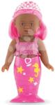 Corolle Játékbaba Sellő Melia Mini Mermaid Corolle barna szemekkel és rózsaszín hajkoronával 20 cm (CO240090)