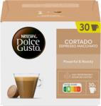 NESCAFÉ Dolce Gusto Cortado Espresso Macchiato teljes tejpor azonnal oldódó kávéval 30x6, 3 g (189 g)