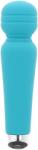 ToyJoy Vibrator Masaj Push My Limits, 7 Moduri Vibratii, Silicon, USB, Albastru, 14.5 cm Vibrator