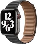 Viljar Leather Link Apple Watch bőrszíj fekete 40/41/42 MM