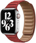 Viljar Leather Link Apple Watch bőrszíj piros 44/45/46/49 MM
