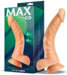 Max & Co Kurt Realistic Dildo with Testicles 9, 4" 24cm Flesh Dildo