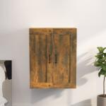 vidaXL Dulap de perete suspendat, stejar fumuriu, 69, 5x32, 5x90 cm (817396) Comoda