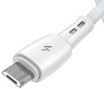 Vipfan Cablu USB la Micro USB Vipfan Racing X05, 3A, 1m (alb)