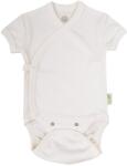 Bio Baby Боди с къс ръкав Bio Baby - органичен памук, 56 cm, 1-2 месеца, екрю (97218101) - ozone