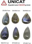  Cabochon Labradorit Natural - Picatura - 23-28 x 13-18 x 6-8 mm - 1 Buc