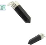  Pandantiv Turmalina Neagra Naturala - 38-45 x 8-10 mm - 1 Buc