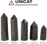  Obelisc din Granat in Basalt Natural 1 Varf - 9-16 x 3-4 x 2-4 cm - 1 Buc