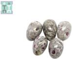  Ou din Rubin in Matrice de Albit Minerala Naturala - 35-37 x 23-24 mm - 1 Buc
