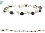  Bratara Opal de Foc cu Diamant Diametru 58 mm - Oval 7x5 mm - Accesorii Argint 925