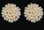  Cercei de Perle de Cultura cu Clips - 22 x 22 x 16 mm - 1 Pereche