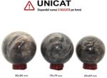  Sfera Piatra Lunii Gri Minerala Naturala - 79-80 x 79-80 mm - 1 Buc