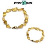  Bratara Citrin Diametru 51 mm - Neregulat Fatetat 7-15 x 8-10 mm - Accesorii GF