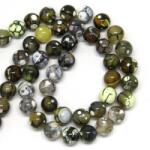  Agata Colorata Cracked Verde Margele Pietre Semipretioase Rotunde - 14 x 14 mm - concepttropic - 76,00 RON