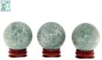  Sfera din Jad Natural 51-52x51-52 mm aspect calm piatra slefuita 1 Buc