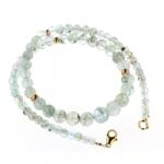  Colier Acvamarin Accesorii Gold Filled