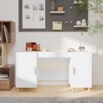 vidaXL Birou, alb, 140x50x75 cm, lemn compozit (812762)