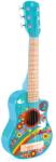 HaPe International Детски музикален инструмент Hapе - Китара Flower Power, от дърво (H0600) - ozone