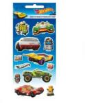 Disney Hot Wheels Pufi szivacs matrica