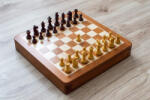  Mágneses fiókos LUX fa sakk-készlet