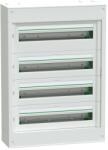  Schneider Electric PrismaSeT S LVSST424 fém maszkolt szekrény 96 modul 4 sor, falon kívüli, IP30 (IP41 ajtóval, külön rendelhető), védőföld és nulla sínnel - Méretek : 806x507x191mm (LVSST424)