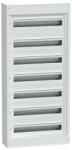  Schneider Electric PrismaSeT S LVSST724 fém maszkolt szekrény 168 modul 7 sor, falon kívüli, IP30 (IP41 ajtóval, külön rendelhető), védőföld és nulla sínnel - Méretek : 1258x507x191mm (LVSST724)