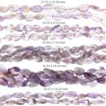  Ametrin Margele Pietre Semipretioase Neregulat Fatetat - 14-34 x 7-24 mm