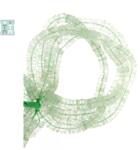  Ametist Verde Margele Pietre Semipretioase Disc Fatetat - 1, 5-3 x 7-8 mm