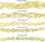  Cuart Lemon Margele Pietre Semipretioase Neregulat Fatetat - 13-23 x 10-18 mm