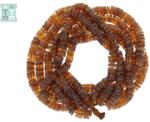  Granat Orange Margele Pietre Semipretioase Disc Fatetat - 1, 5-3 x 7-9 mm