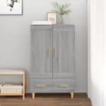 vidaXL Dulap înalt, gri sonoma, 70x31x115 cm, lemn compozit (817484) Comoda