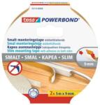 tesa Szerelőszalag, keskeny, 2 x 9 mm x 5 m Powerbond (55714-00000-04)