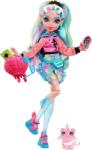 Mattel Monster High baba, Lagoona Blue kiegészítőkkel és kisállat hallal