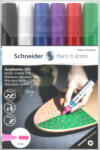 Schneider Marker pictura cu vopsea acrilica, 4 mm, SCHNEIDER Paint-It 320-1, 6 buc/set