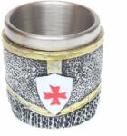 Tole 10 Imperial Pahar Shot Templar in Chainmail 5.7cm 50ml decorat 360grade Tole 10 Imperial 39075