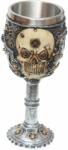 Tole 10 Imperial Pocal Medieval Skull 19.5cm 200ml decorat 360grade Tole 10 Imperial 39031