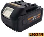 PRO-CRAFT Акумулаторна Li-Ion батерия 20V-4Ah ; PROCRAFT 20/4