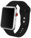 Apple Mybandz Apple watch utángyártott szilikon óraszíj /fekete/ 38/40 (APW381330)