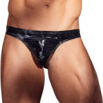 Black Level Men's Vinyl G-string 2890402 S