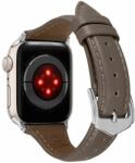 Spigen Curea piele Spigen Kajuk compatibila cu Apple Watch 4/5/6/7/8/SE 40/41mm Khaki (AMP05441)