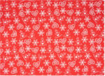 4-Home Suport farfurie Inimioare, roșu, 33 x 45 cm