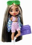 Mattel Barbie Extra Mini fekete haj