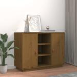 vidaXL Servantă, maro miere, 100x40x75 cm, lemn masiv de pin (820135) Comoda