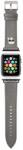 Karl Lagerfeld óraszíj ezüst (KLAWLOKHG) Apple Watch 42mm / 44mm / 45mm (125459) (125459)