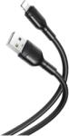 XO NB212 kábel USB / Lightning 1M 2.1A fekete (126415) (126415)