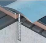 Profilplast Furatos "lencse" burkolatváltó, alu eloxált arany 32 mm