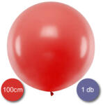 PartyDeco S. r. o Gömb lufi, pasztel piros, 100 cm