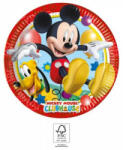 Procos Disney Playful Mickey papírtányér 8 db-os 19, 5 cm FSC NETPNN93490