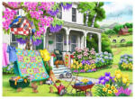 Wooden City Puzzle din lemn - Countryside Garden - 200 piese Puzzle