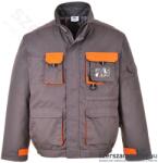 Portwest TX18 TEXO CONTRAST Bélelt munkakabát [Szürke] (TX18GRRXL) (TX18GRRXL)